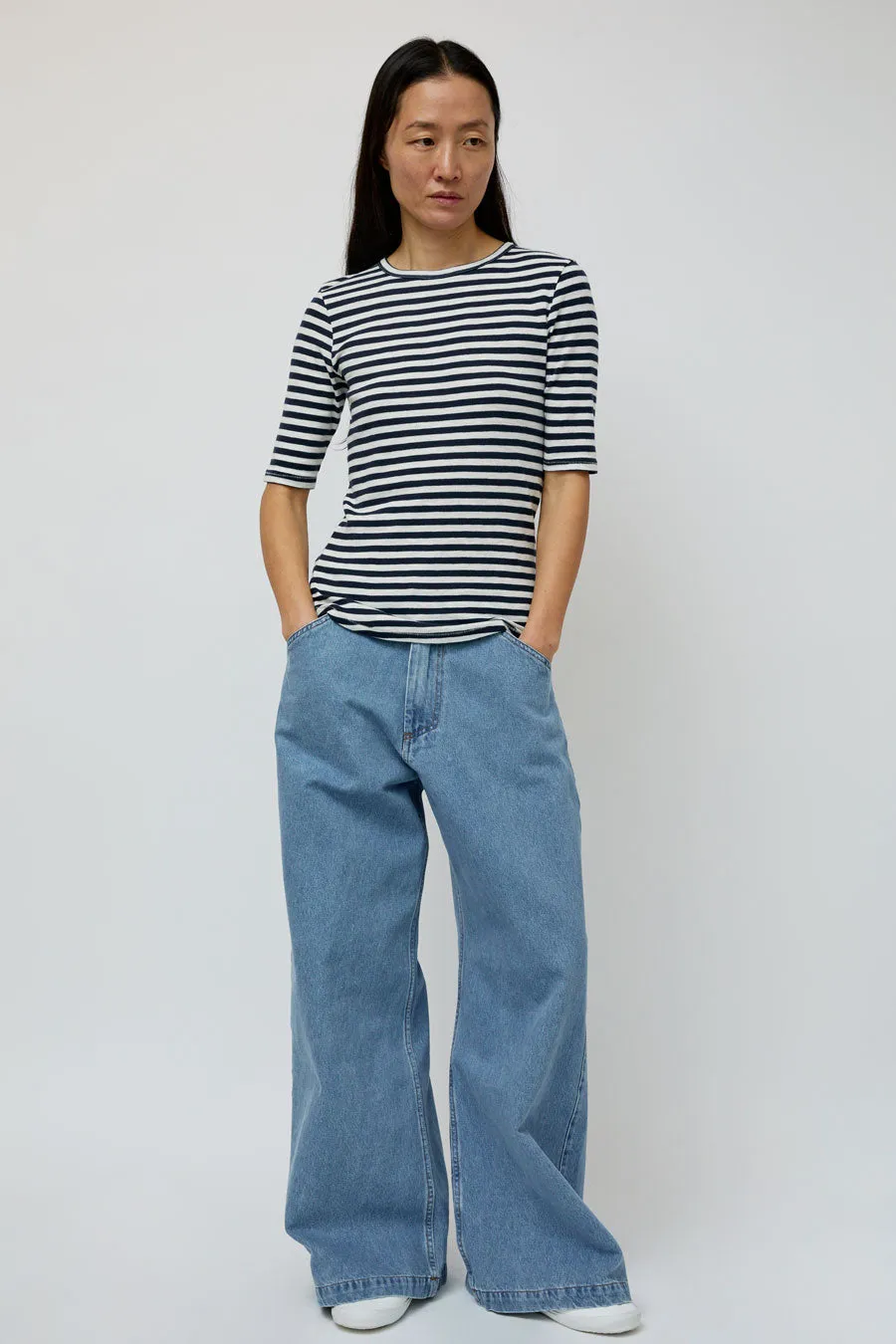 YMC Courtney Jean in Blue sold by No. 6 product image thumbnail 4
