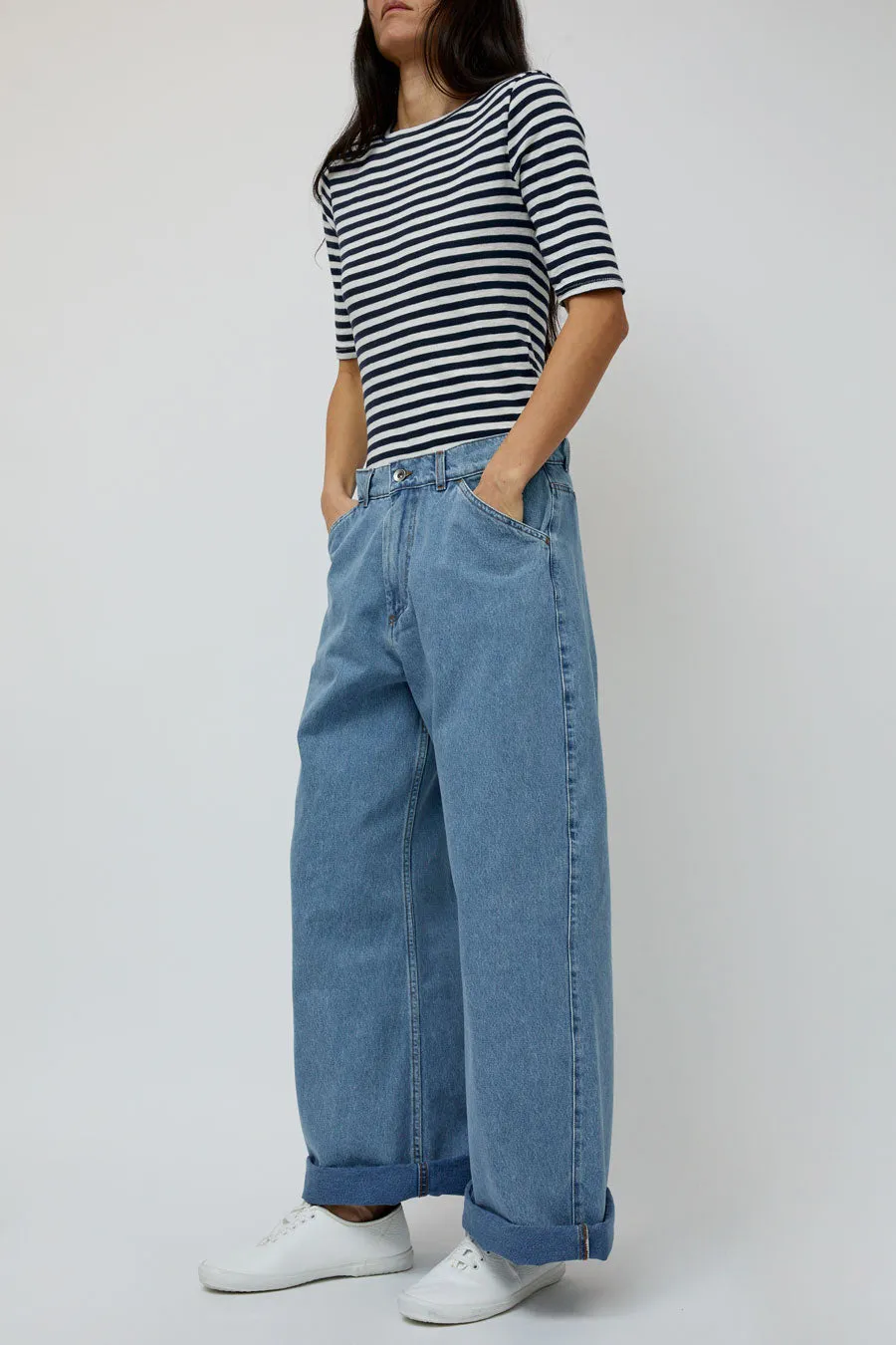 YMC Courtney Jean in Blue sold by No. 6 product image thumbnail 2