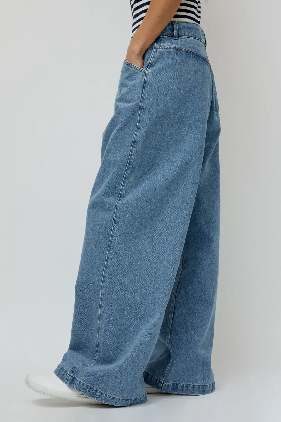 YMC Courtney Jean in Blue sold by No. 6 product image thumbnail 3