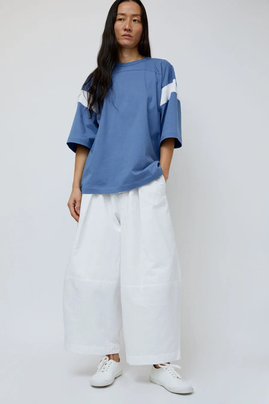 YMC Deadbeat Trouser in White sold by No. 6