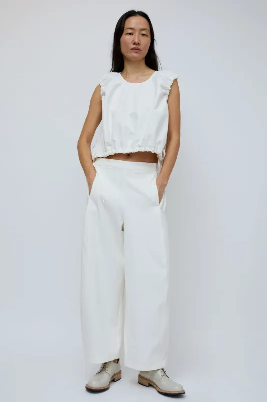 No.6 Porter Pant in White sold by No. 6