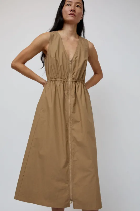 No.6 Mercer Dress in Khaki sold by No. 6