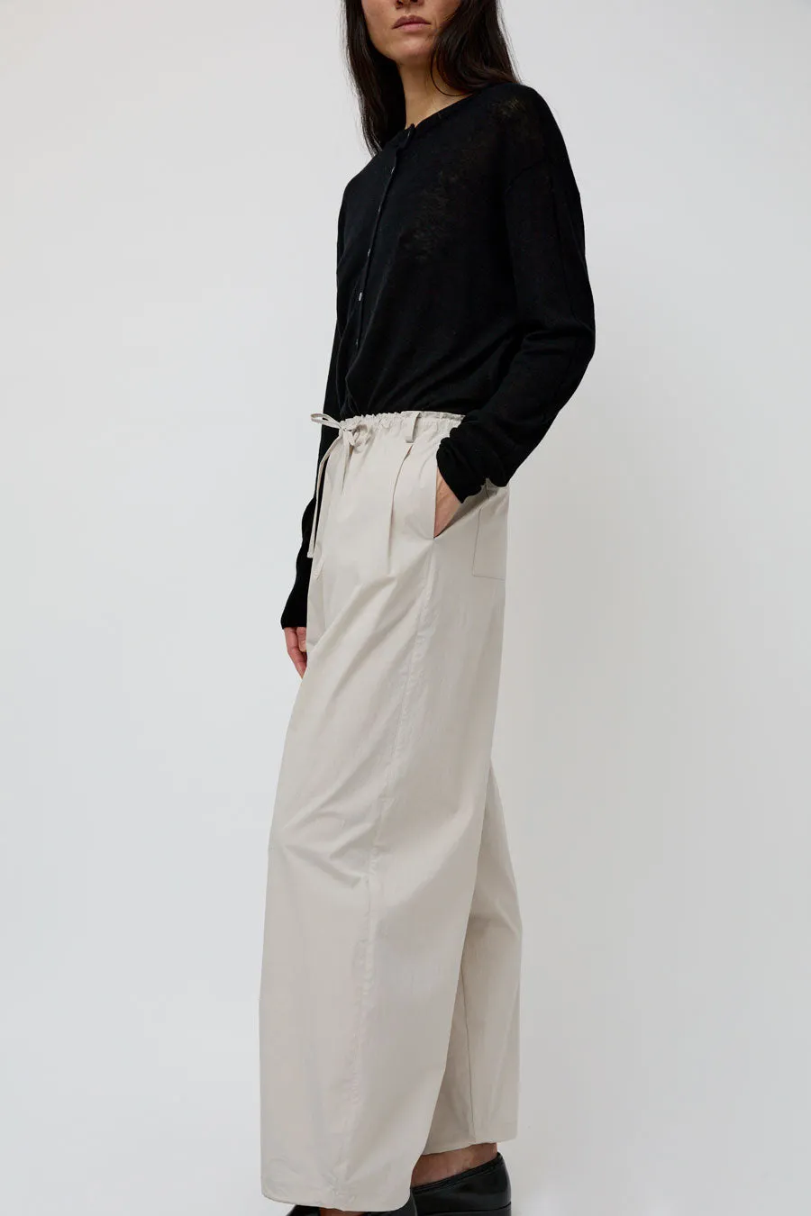 UMARMUNG Lightweight Cotton Oval Silhouette Pant in Clay sold by No. 6 product image thumbnail 3