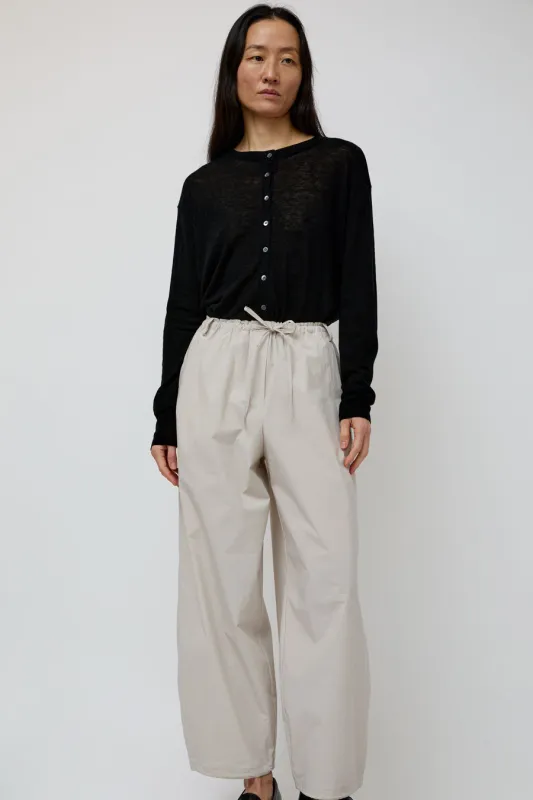 UMARMUNG Lightweight Cotton Oval Silhouette Pant in Clay sold by No. 6