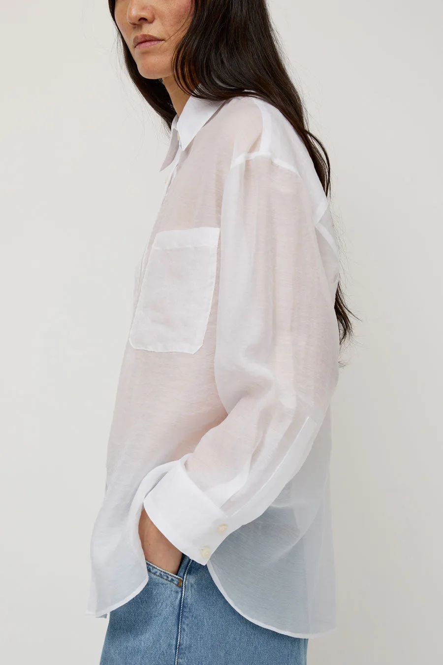 No.6 Lake Shirt in White Organza sold by No. 6 product image thumbnail 2
