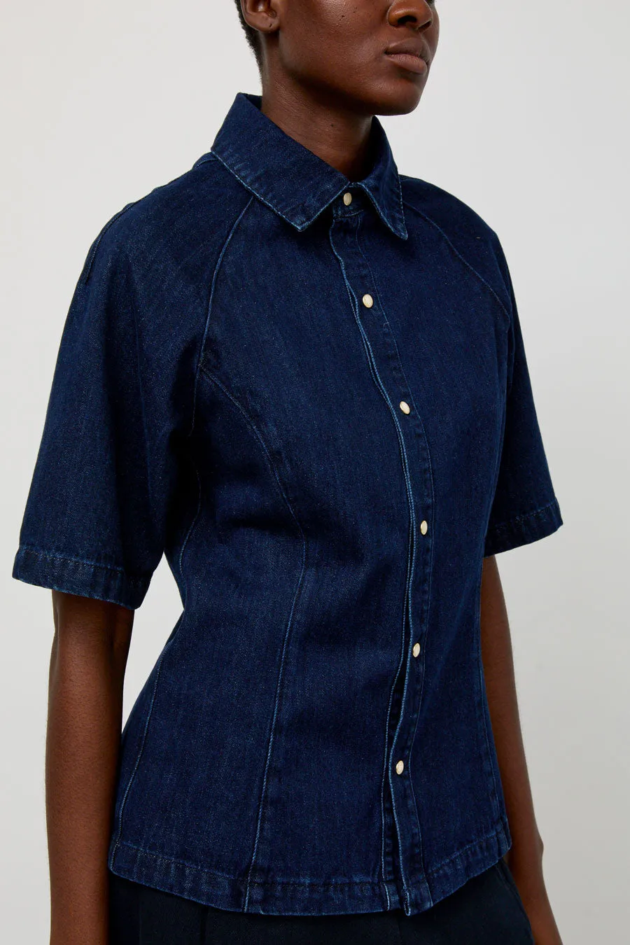 No.6 Memphis Top in Indigo sold by No. 6 product image thumbnail 4