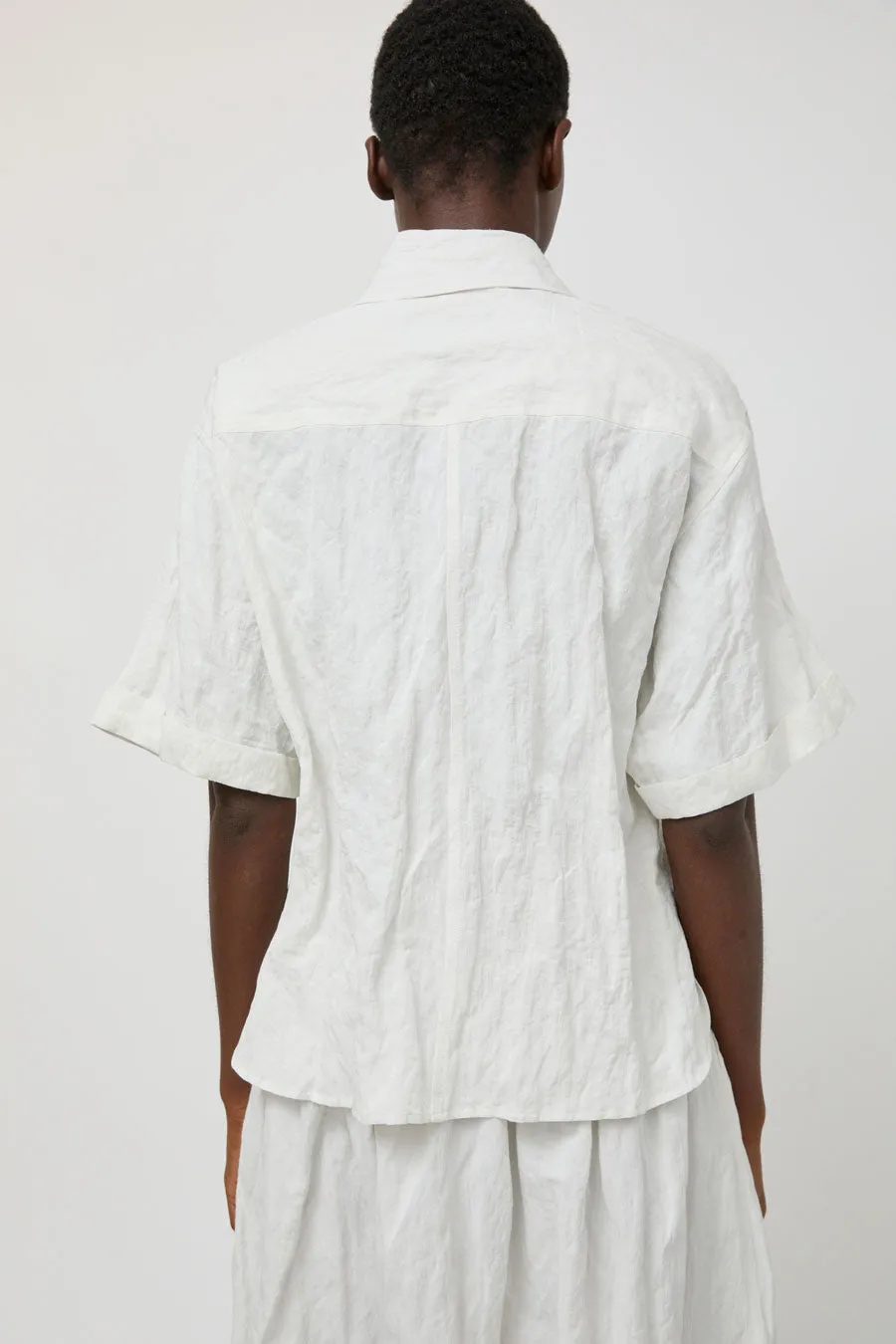 No.6 Lara Shirt in White sold by No. 6 product image thumbnail 4