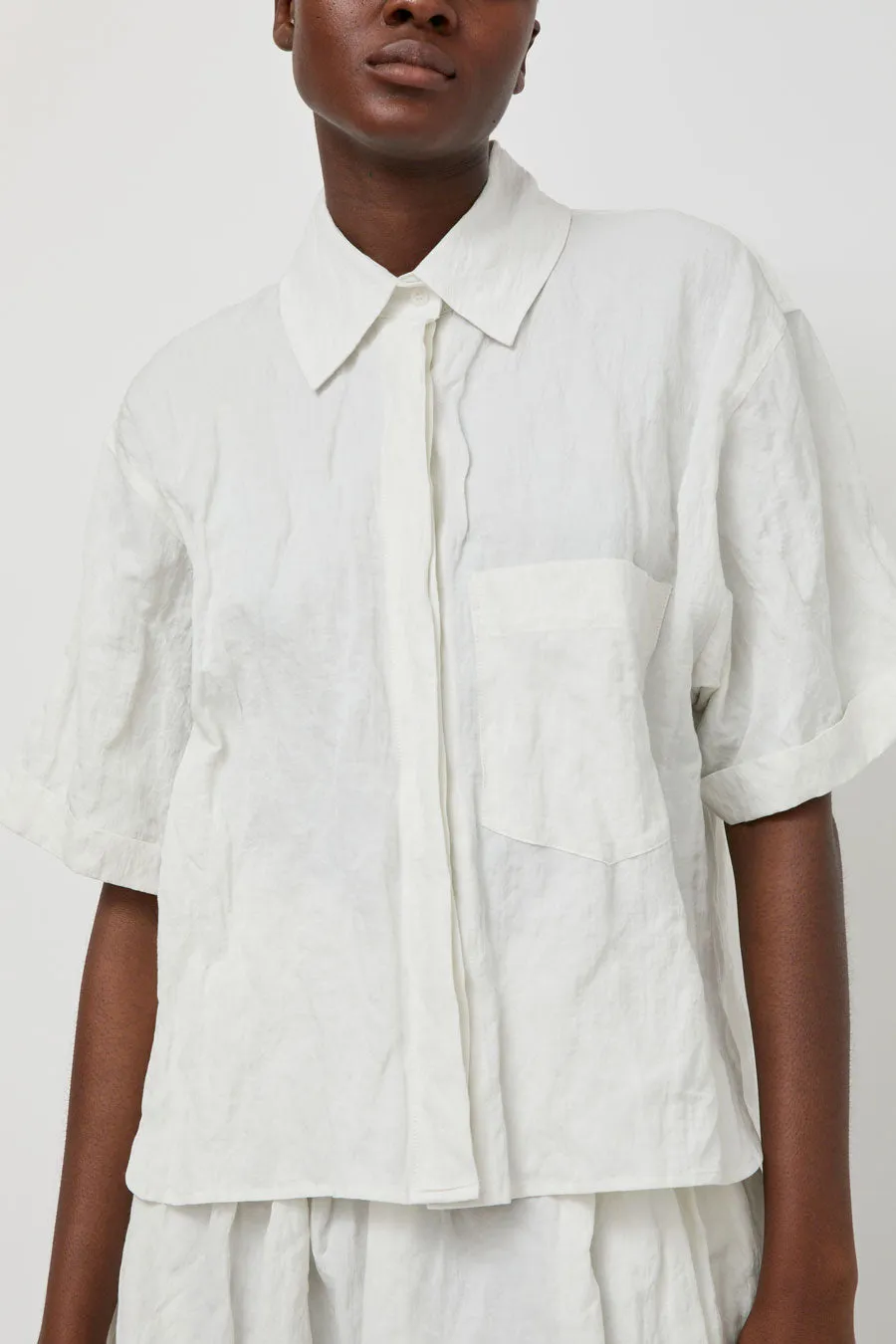 No.6 Lara Shirt in White sold by No. 6 product image thumbnail 3