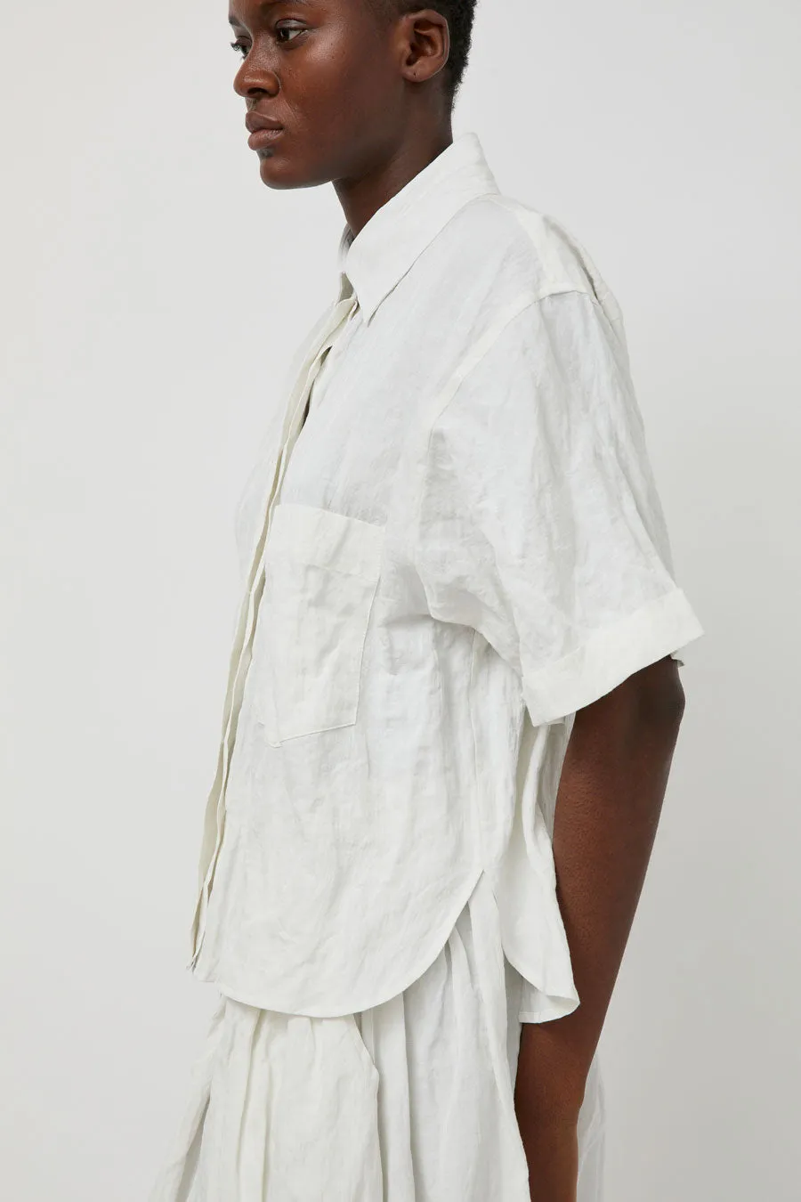 No.6 Lara Shirt in White sold by No. 6 product image thumbnail 2