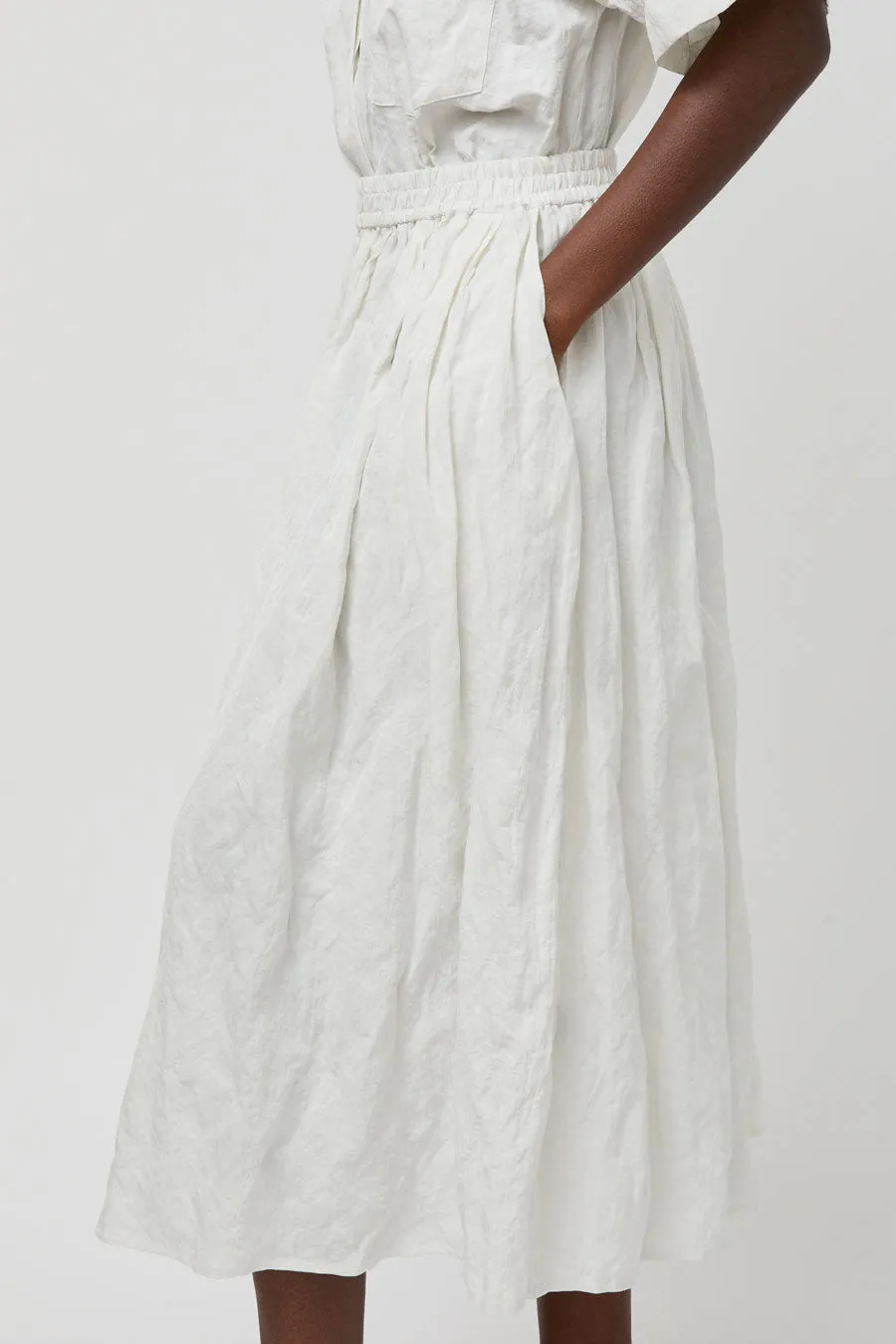 No.6 Mel Skirt in White sold by No. 6 product image thumbnail 3