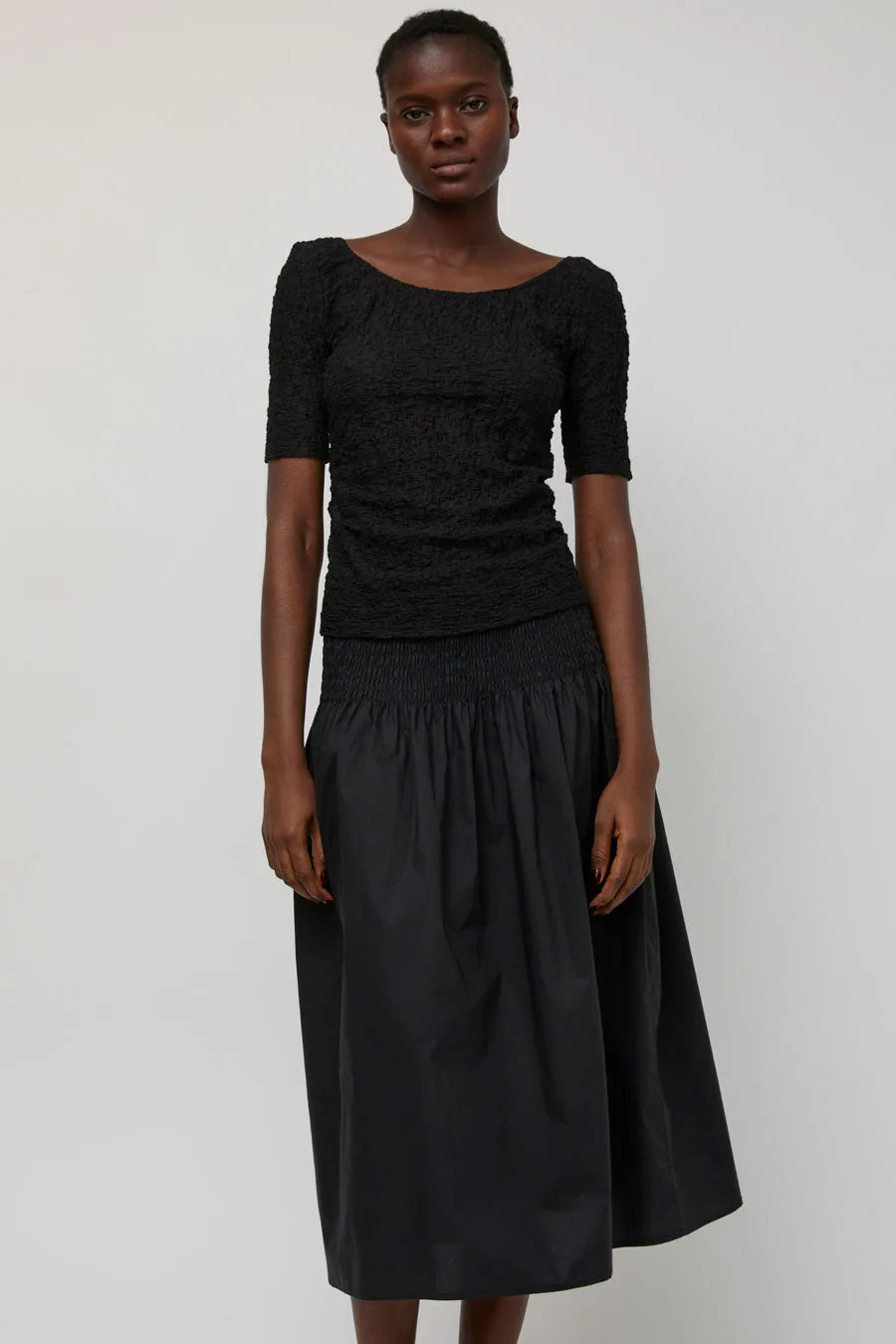 No.6 Edie Skirt in Black sold by No. 6