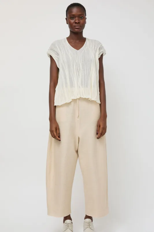 Boboutic Doppio Segno Trousers in Powder sold by No. 6