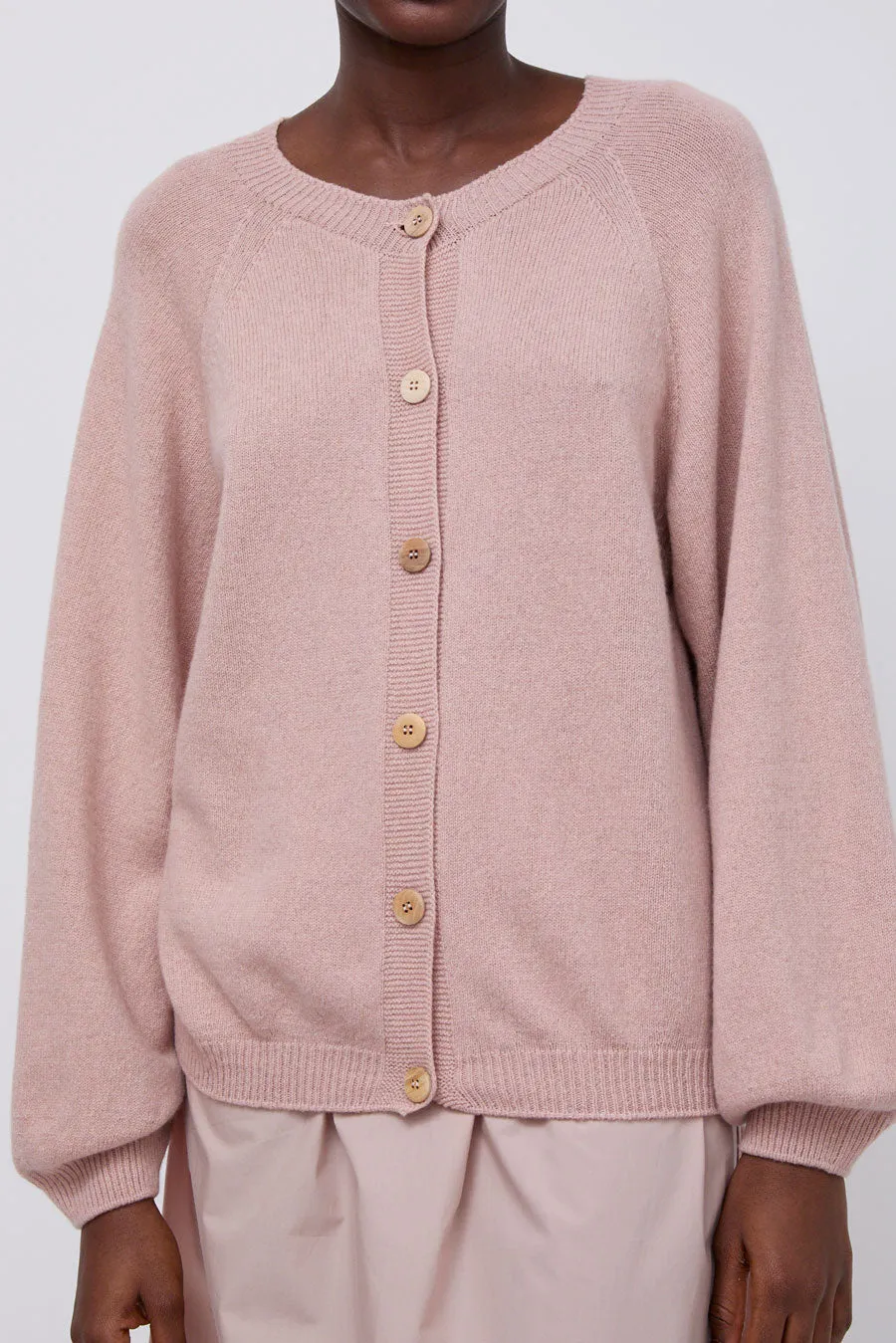 Baserange Soar Cardigan in Cameo Pink sold by No. 6 product image thumbnail 3