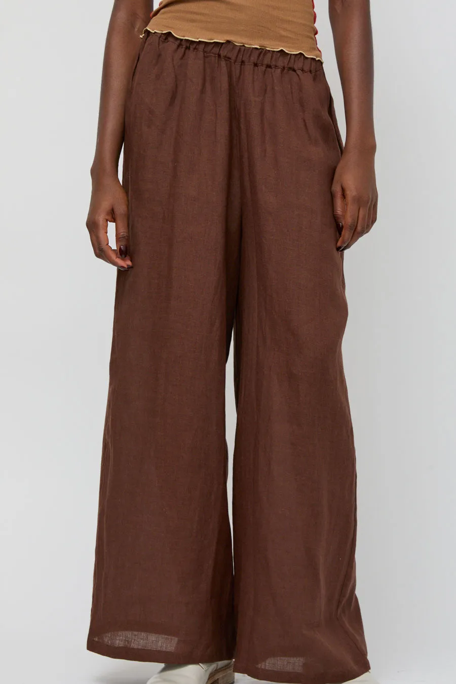Baserange Sepia Pants in Bakke Brown sold by No. 6 product image thumbnail 3