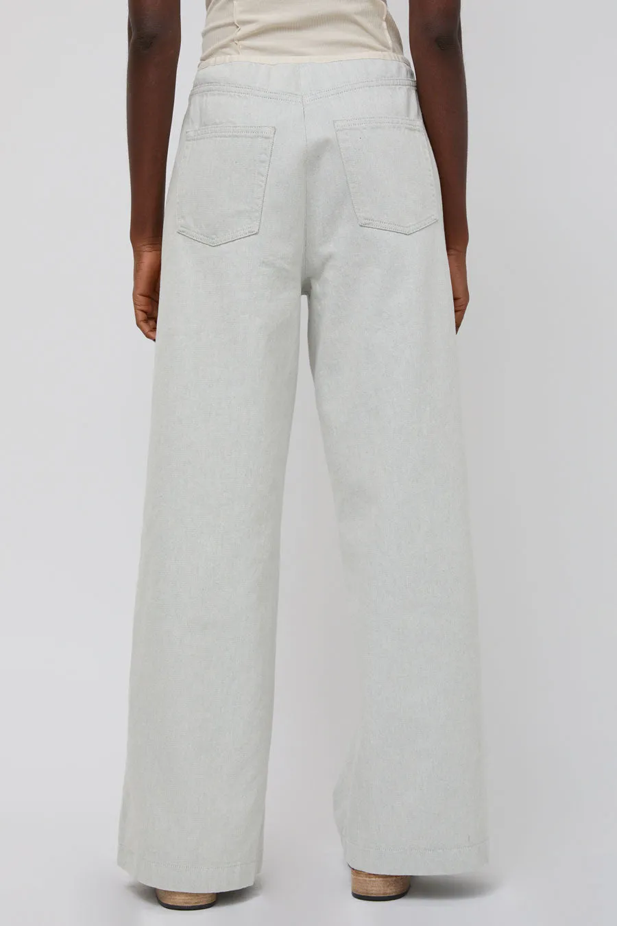 Baserange Arthur Pants in Ecru Denim sold by No. 6 product image thumbnail 5