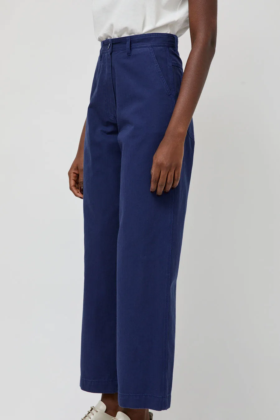 Nothing Written Paan Cotton Chino Pants in Blue sold by No. 6 product image thumbnail 2