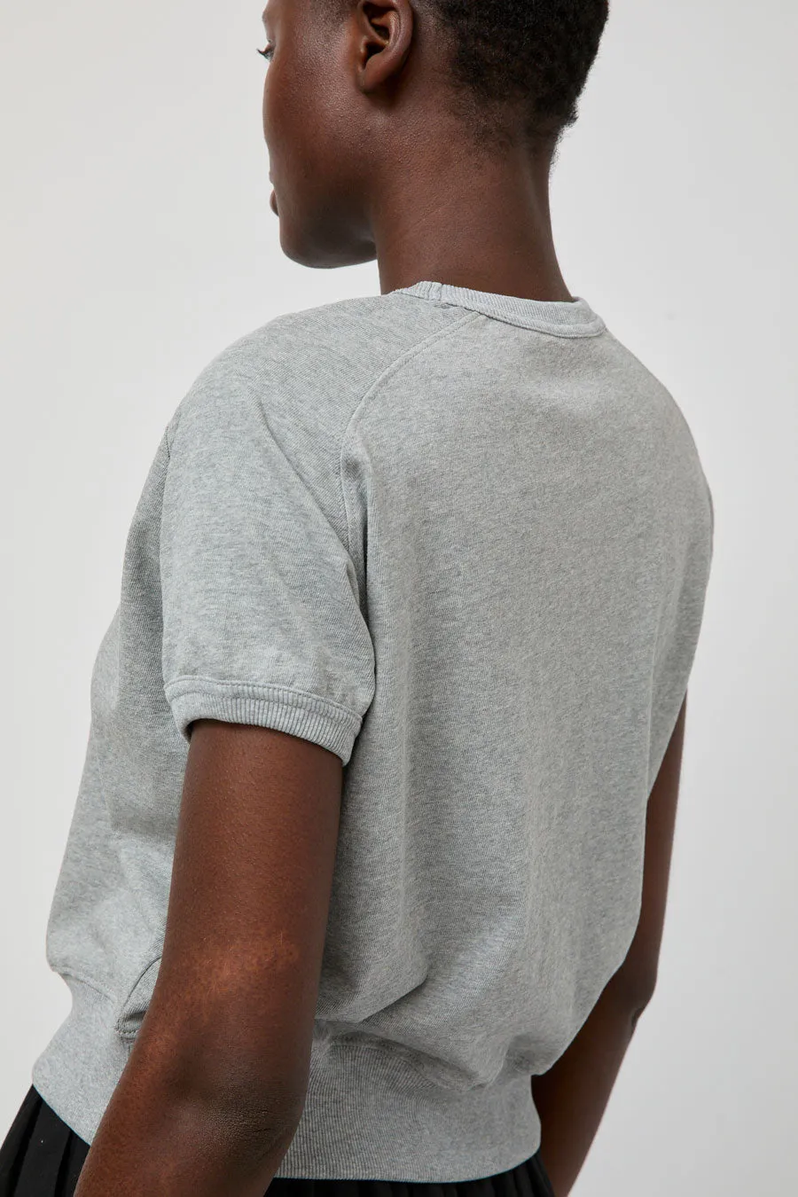 Nothing Written Bibi Cotton Sweatshirt Tee in Gray sold by No. 6 product image thumbnail 4