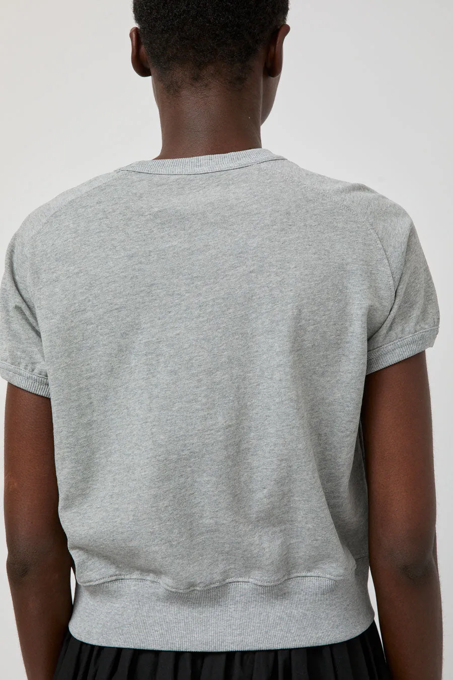 Nothing Written Bibi Cotton Sweatshirt Tee in Gray sold by No. 6 product image thumbnail 5