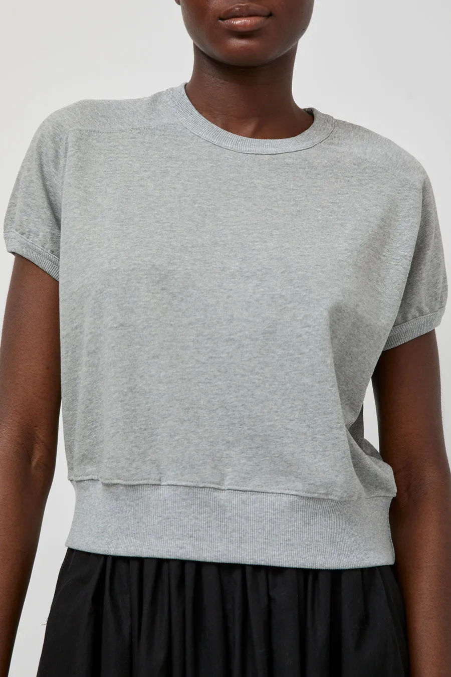 Nothing Written Bibi Cotton Sweatshirt Tee in Gray sold by No. 6 product image thumbnail 3