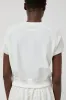 Nothing Written Bibi Cotton Sweatshirt Tee in White sold by No. 6