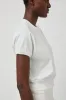 Nothing Written Bibi Cotton Sweatshirt Tee in White sold by No. 6