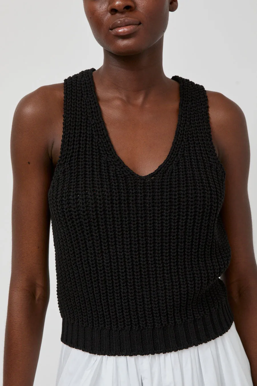 Nothing Written Greta Knit Top in Black sold by No. 6 product image thumbnail 3