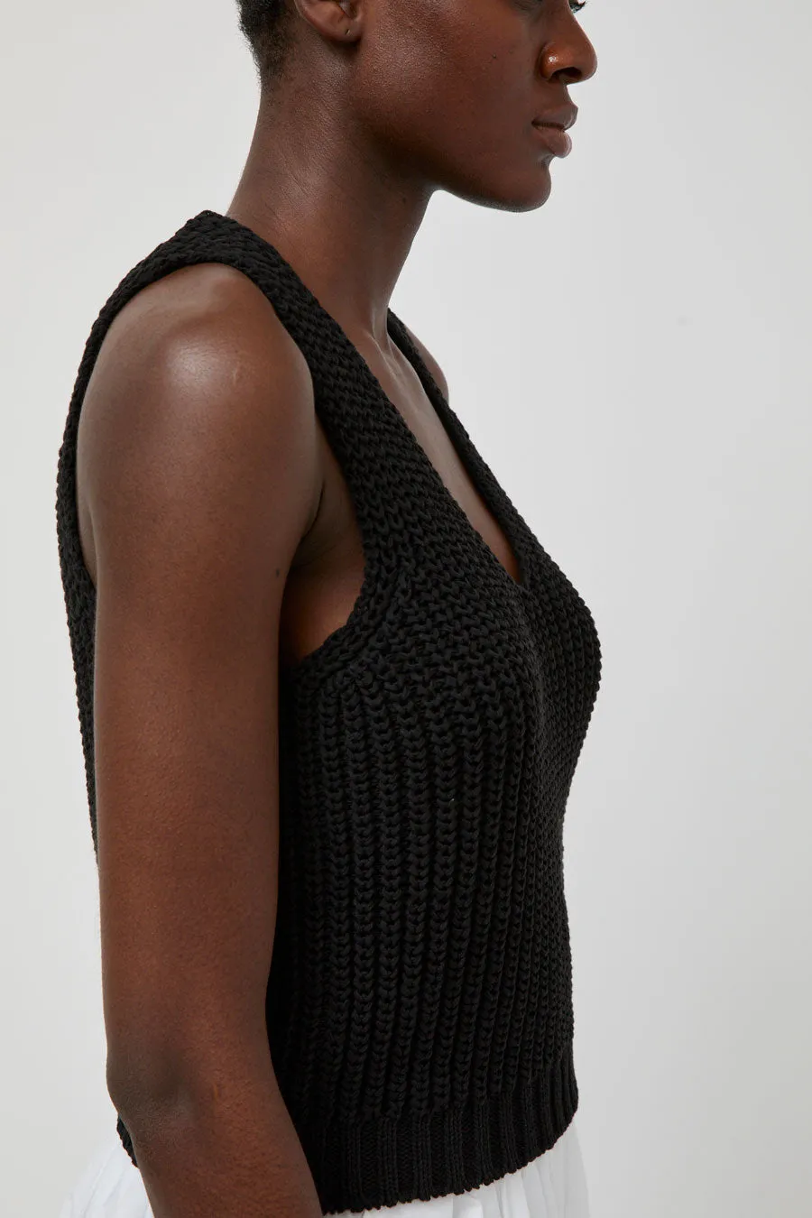 Nothing Written Greta Knit Top in Black sold by No. 6 product image thumbnail 2