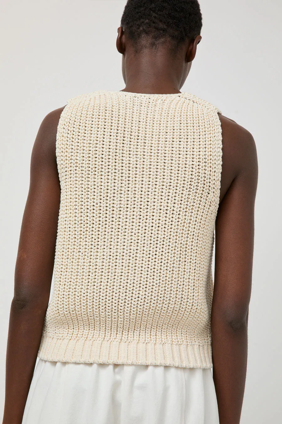 Nothing Written Greta Knit Top in Ivory sold by No. 6 product image thumbnail 4