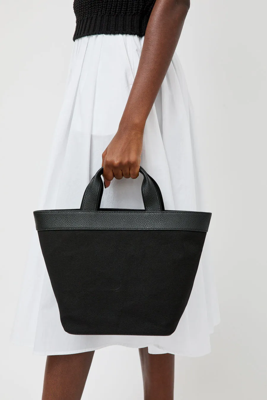 Nothing Written 1967 Small Tote Bag in Black sold by No. 6