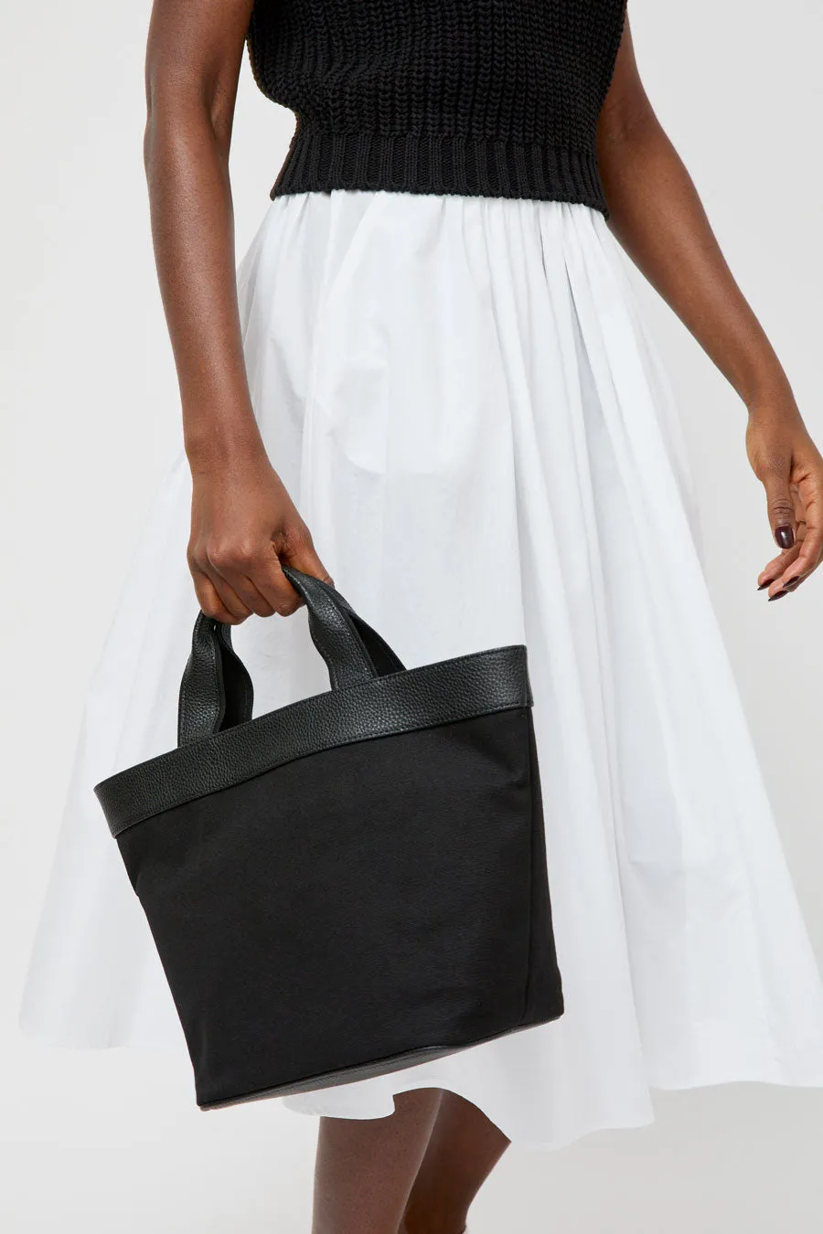 Nothing Written 1967 Small Tote Bag in Black sold by No. 6 product image thumbnail 3