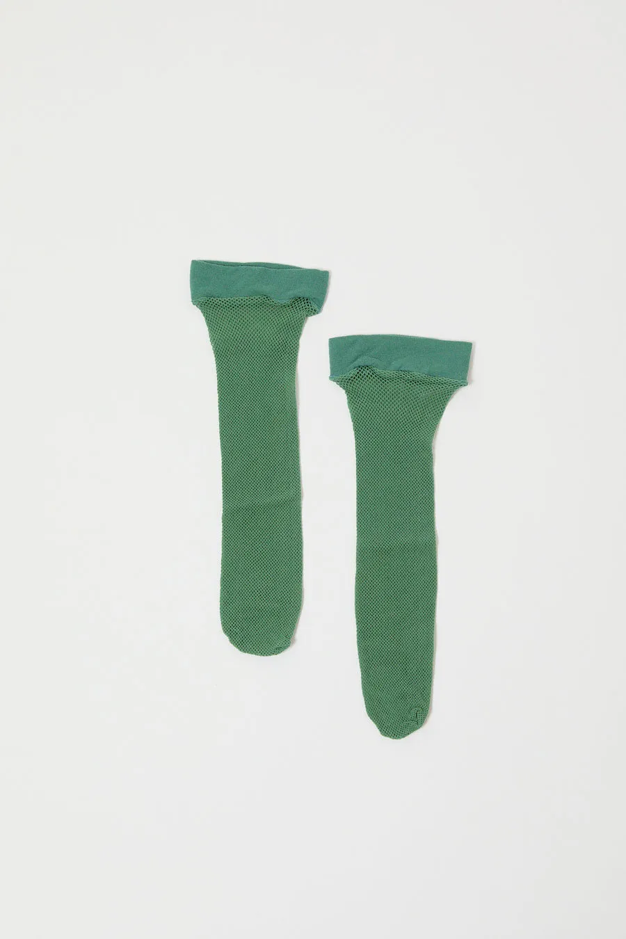 Maria La Rosa Net Ankle Socks in Jade sold by No. 6 product image thumbnail 3