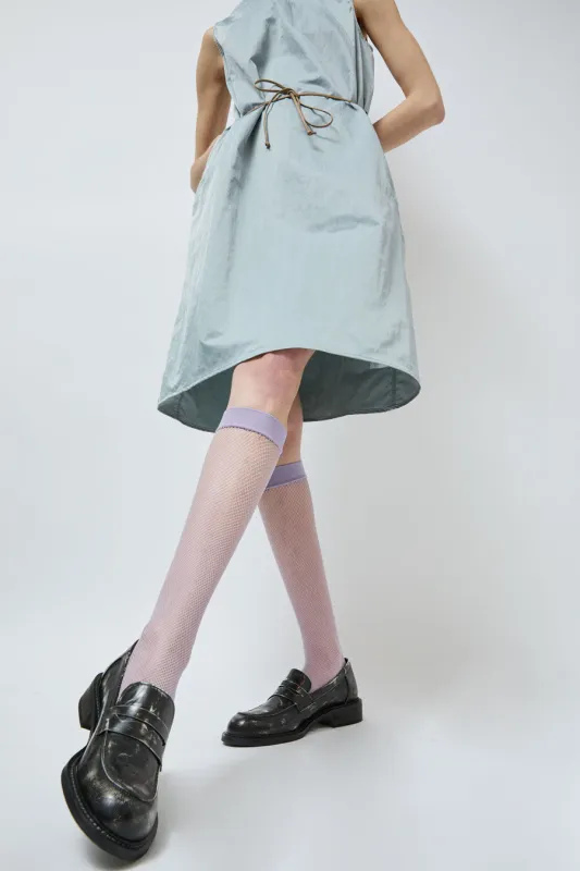 Maria La Rosa Net Ankle Socks in Lilac sold by No. 6