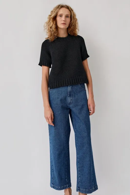 CORDERA Straight Denim Pants in Indigo made by No. 6