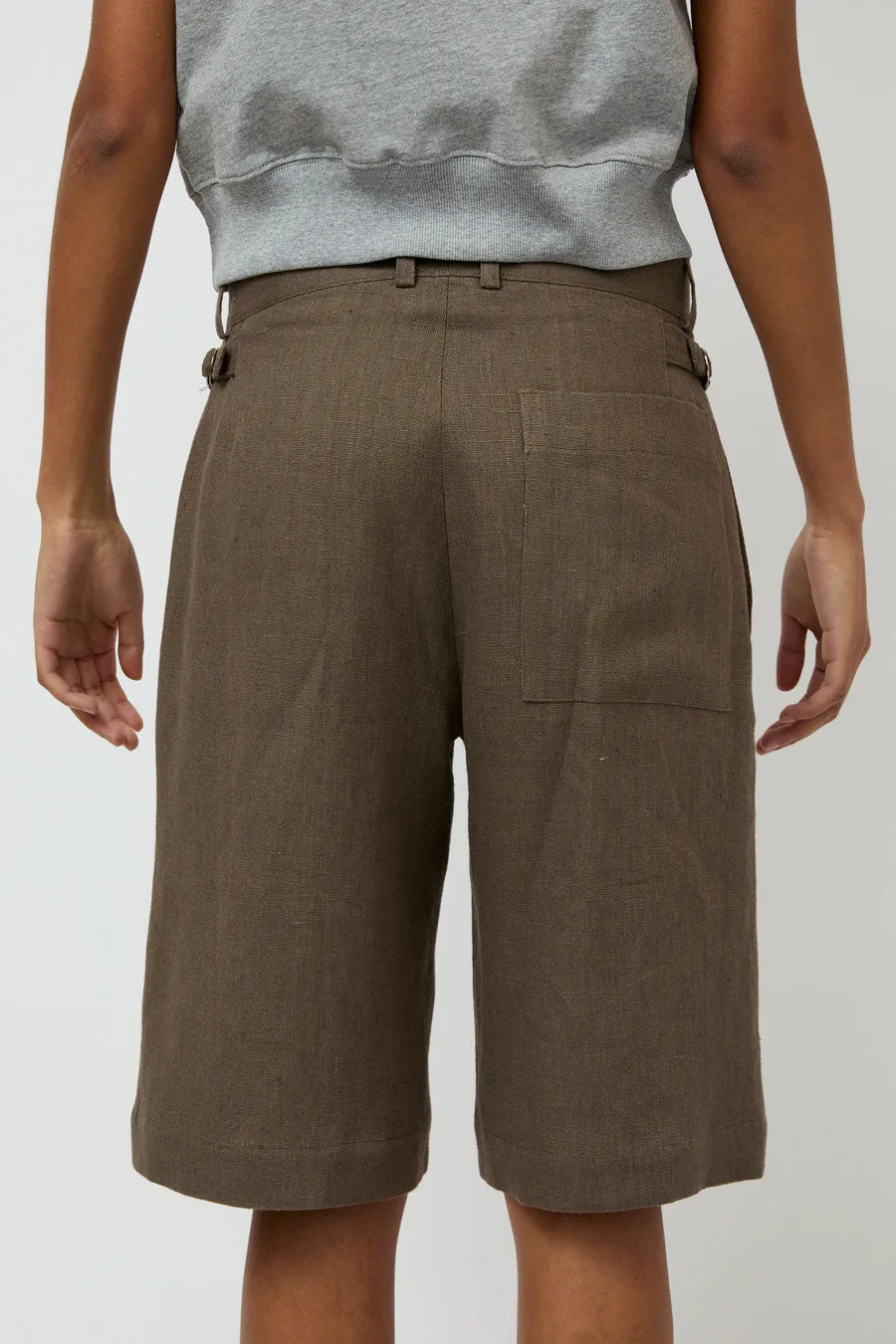 Wanze Cinch Short in Taupe sold by No. 6 product image thumbnail 5