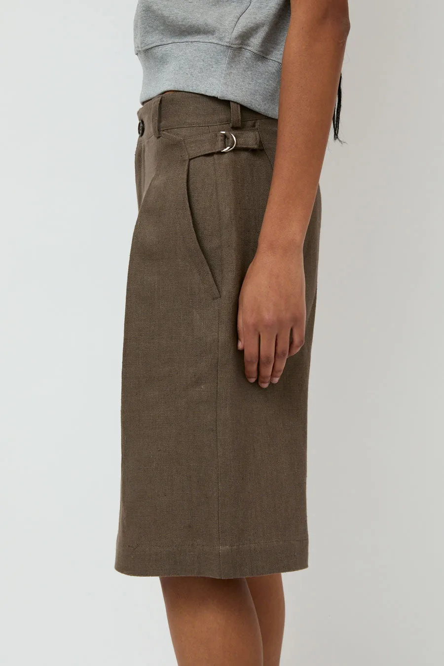 Wanze Cinch Short in Taupe sold by No. 6 product image thumbnail 4