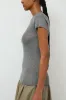 6397 Heirloom Tee in Heather Grey sold by No. 6