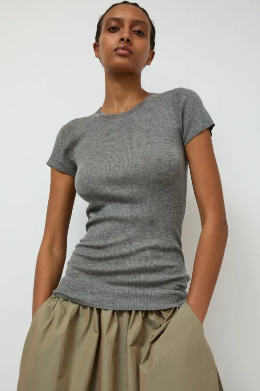 6397 Heirloom Tee in Heather Grey sold by No. 6