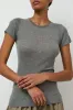 6397 Heirloom Tee in Heather Grey sold by No. 6