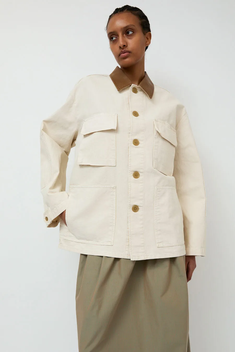 6397 Barn Jacket in Natural sold by No. 6