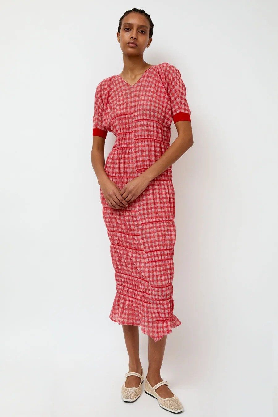 RUS Namin Dress in Tomate sold by No. 6