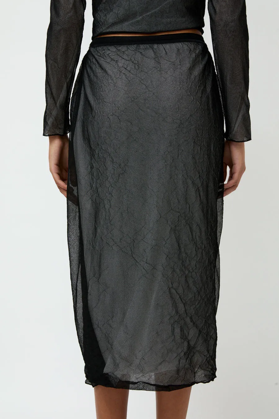 RUS Hankachi Skirt in Black sold by No. 6 product image thumbnail 4