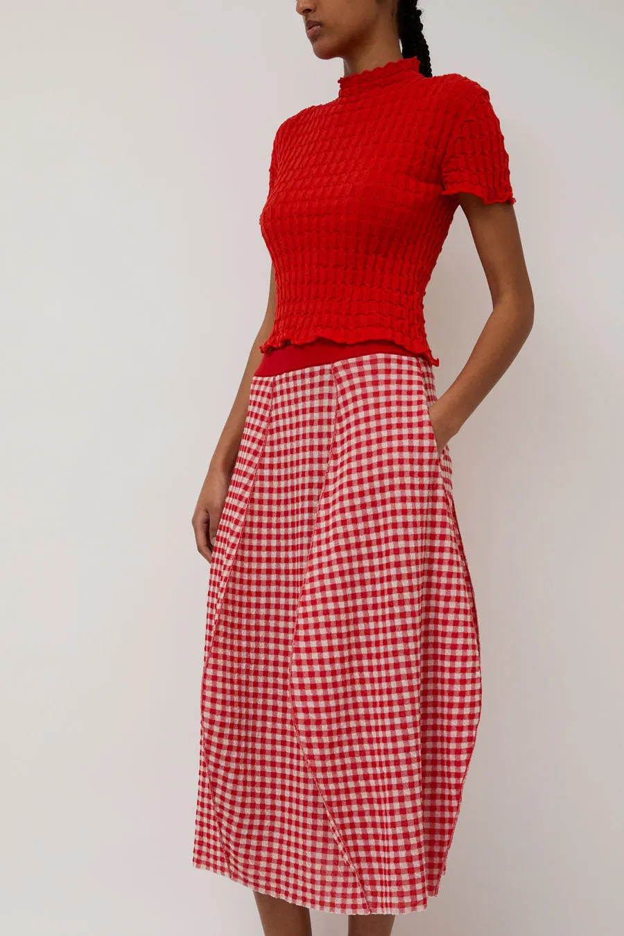 RUS Uovo Skirt in Tomate sold by No. 6 product image thumbnail 4
