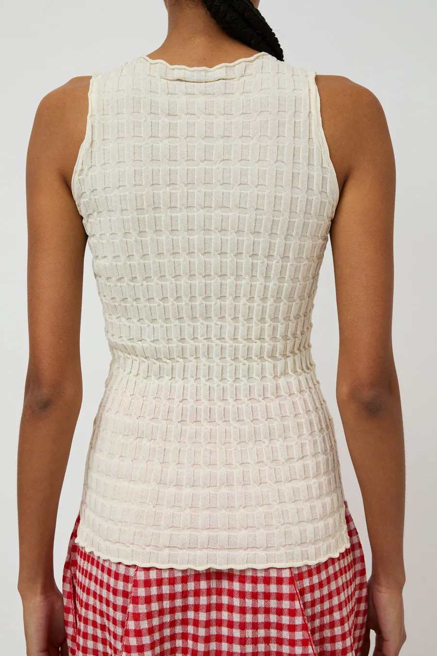 RUS Unkai Top in Chalk sold by No. 6 product image thumbnail 5