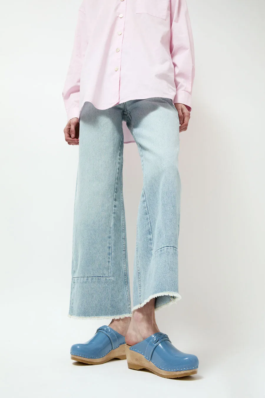 No.6 Bridget Clog on Mid Wedge in Robin Patent sold by No. 6 product image thumbnail 3