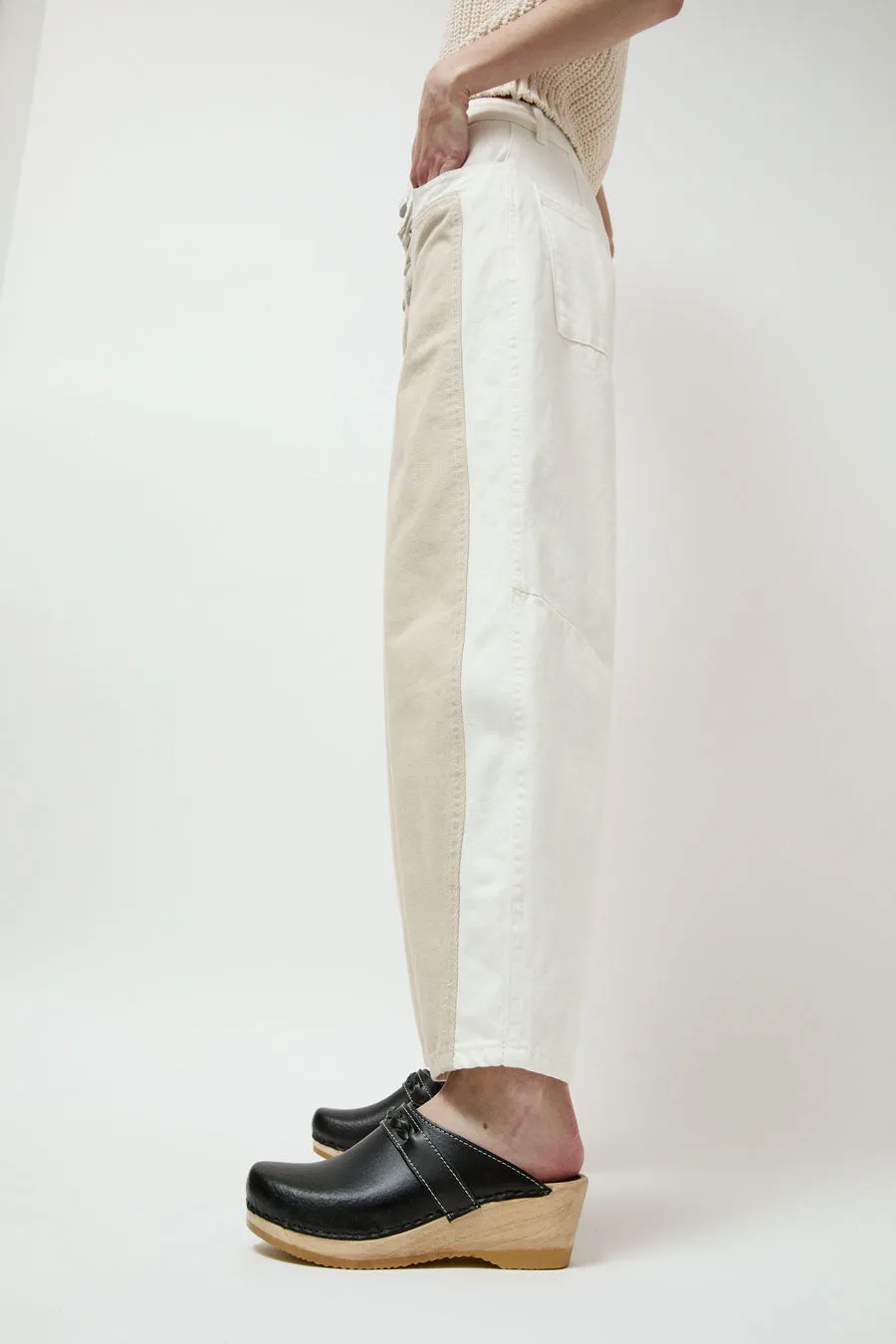 No.6 Bridget Clog on Mid Wedge in Jet sold by No. 6 product image thumbnail 2