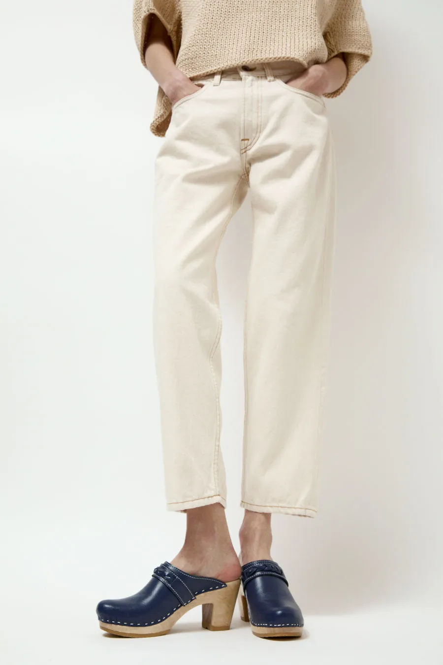 No.6 Bridget Clog on High Heel in Ocean sold by No. 6 product image thumbnail 4