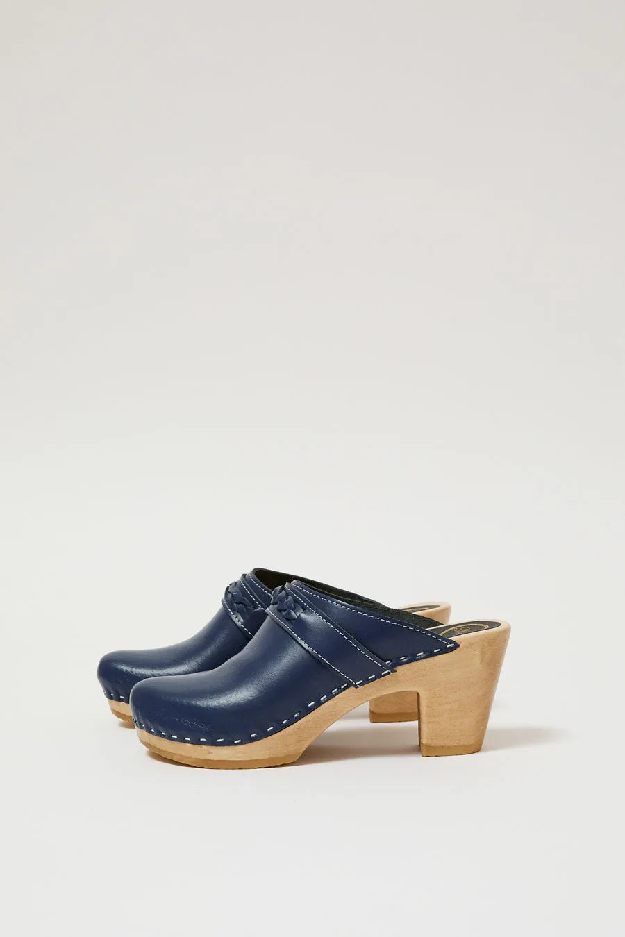 No.6 Bridget Clog on High Heel in Ocean sold by No. 6 product image thumbnail 2