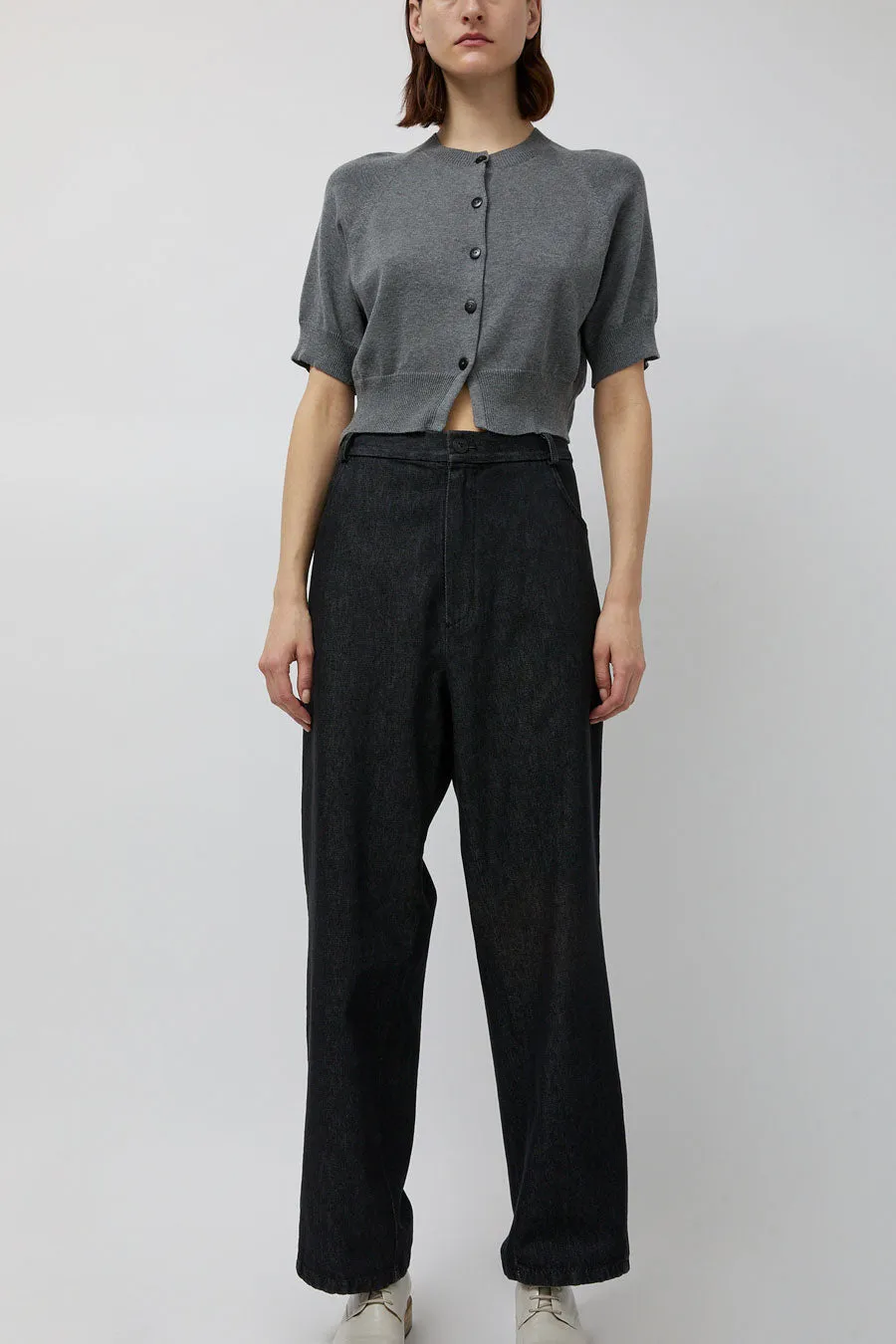 CORDERA Denim Straight in Black sold by No. 6