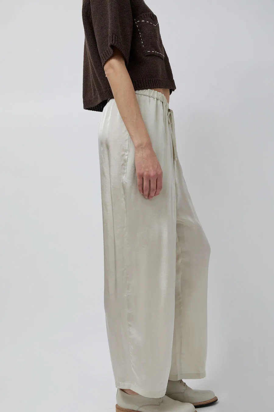 CORDERA Relaxed Viscose Pant in Hielo sold by No. 6 product image thumbnail 3