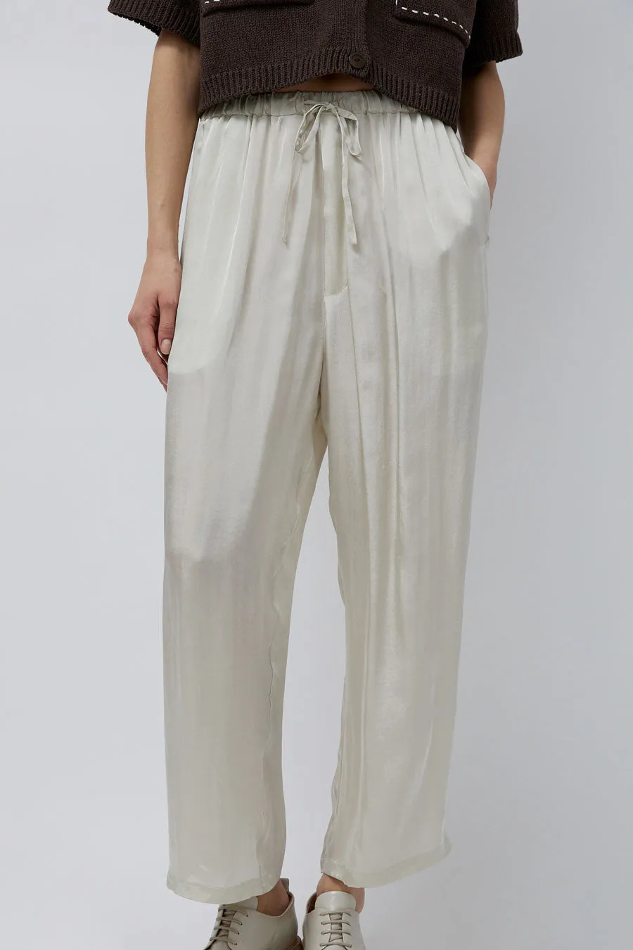 CORDERA Relaxed Viscose Pant in Hielo sold by No. 6 product image thumbnail 4